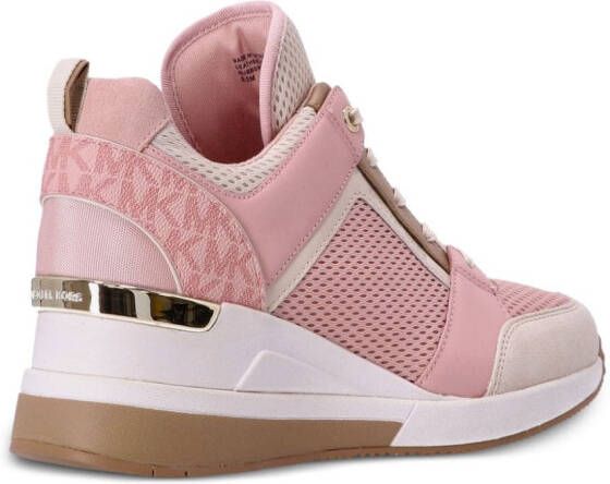 Michael Kors Georgie leren sneakers Roze