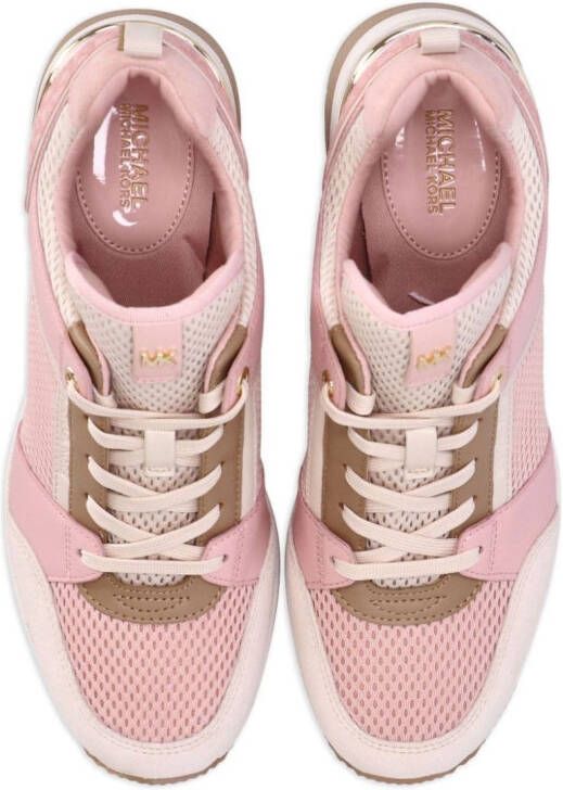 Michael Kors Georgie leren sneakers Roze