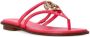 Michael Kors Sandalen met logoplakkaat Roze - Thumbnail 2