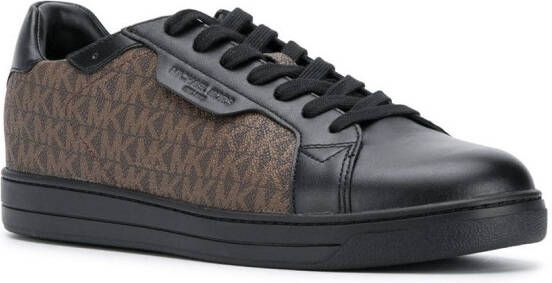 Michael Kors Keating sneakers met logoprint Zwart