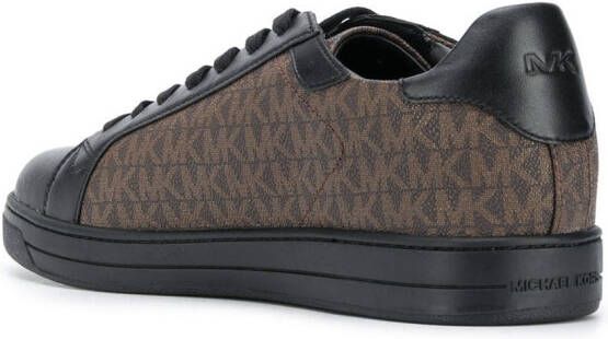 Michael Kors Keating sneakers met logoprint Zwart