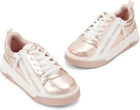 Michael Kors Kids Sneakers met logoprint Roze