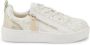 Michael Kors Kids Sneakers met monogramprint Wit - Thumbnail 2