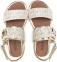 Michael Kors Kids Sandalen met monogramprint Goud - Thumbnail 3