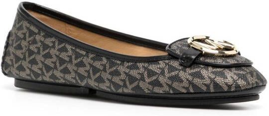 Michael Kors Emmett sneakers met monogramprint Bruin - Foto 2