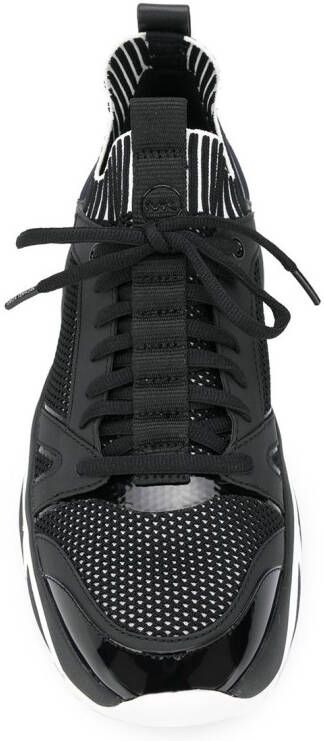 Michael Kors Lucas low-top sneakers Zwart