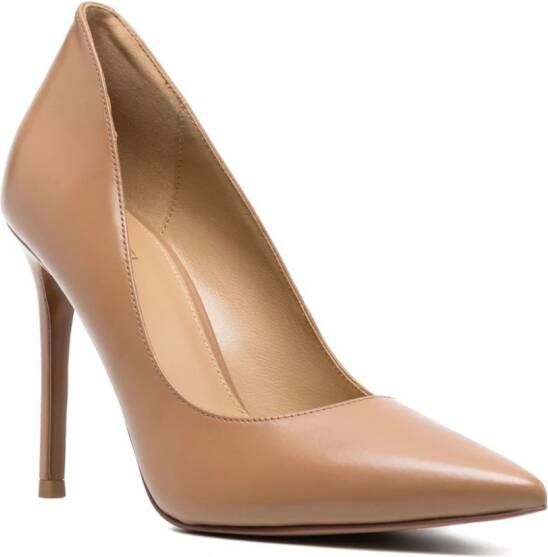 Michael Kors Martine leren pumps Beige