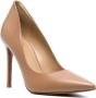 Michael Kors Martine leren pumps Beige - Thumbnail 6