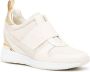 Michael Kors Maven Mixed-Media leren sneakers Beige - Thumbnail 2