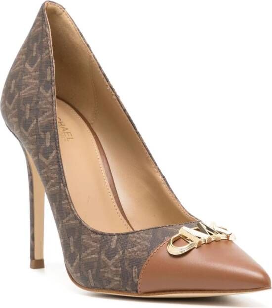 Michael Kors Parker canvas pumps Bruin