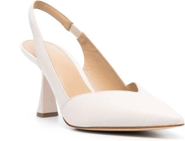 Michael Kors Pumps met puntige neus Beige