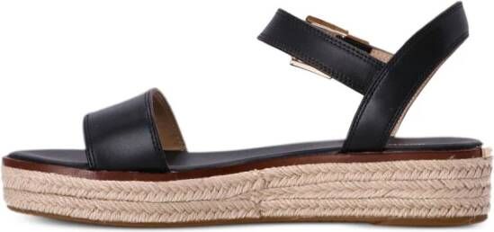 Michael Kors Richie espadrille sandalen Zwart