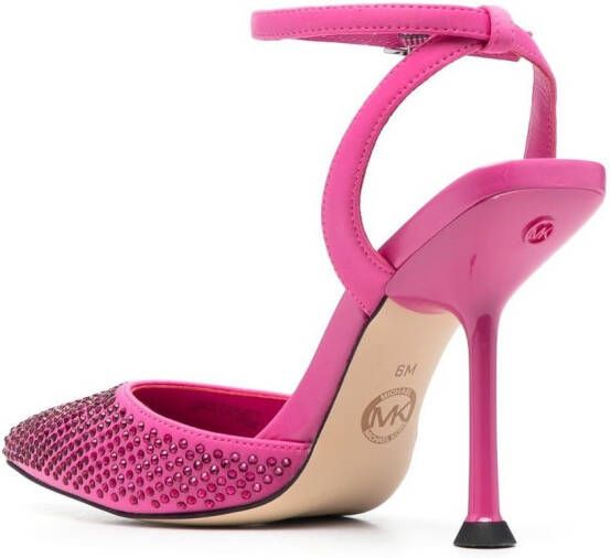 Michael Kors Sandalen verfraaid met kristallen Roze