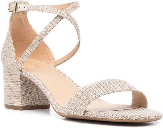 Michael Kors Serena sandalen met open neus Goud