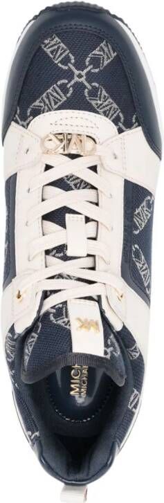 Michael Kors Sneakers met leren afwerking Blauw