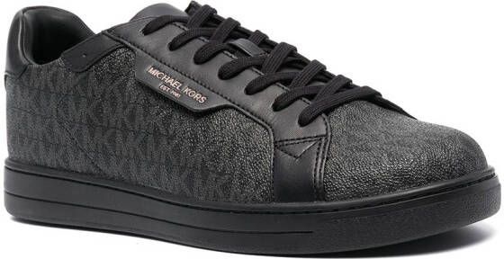 Michael Kors Sneakers met monogramprint Zwart