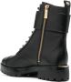 Michael Kors Tatum leren combat boots Zwart - Thumbnail 3