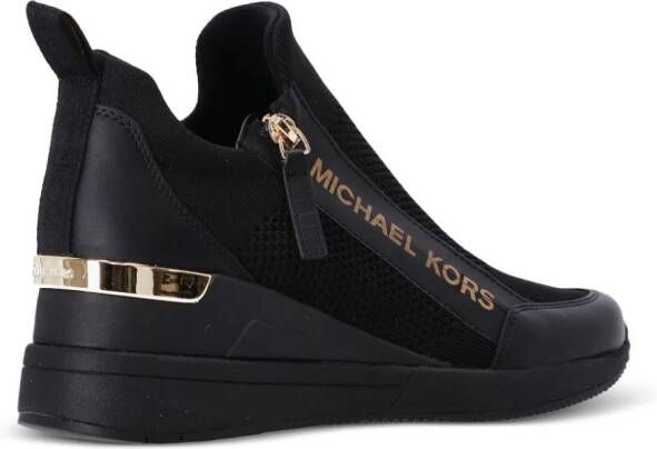 Michael Kors Willis sneakers met rits Zwart