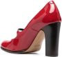 Michel Vivien Capucine leren pumps Rood - Thumbnail 3