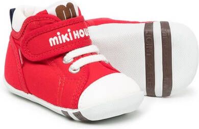 Miki House Baby First sneakers Rood