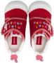 Miki House Bunny sneakers met klittenband Rood - Thumbnail 3