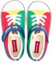 Miki House Sneakers met colourblocking Rood - Thumbnail 3