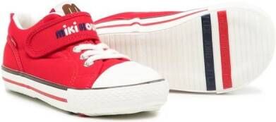 Miki House Sneakers met klittenband Rood