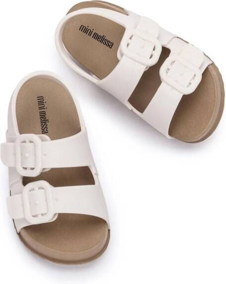 Mini Melissa Sandalen met gesp Wit