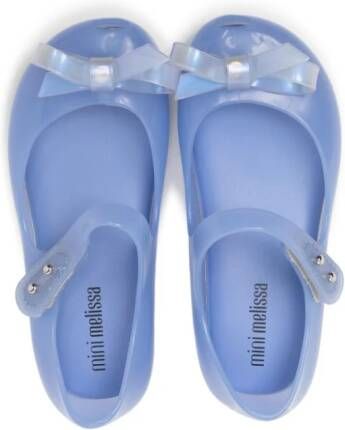 Mini Melissa Ultragirl Bow ballerina's Blauw