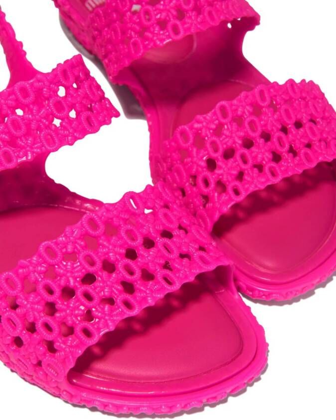 Mini Melissa x Isabela Capeto jelly sandalen Roze