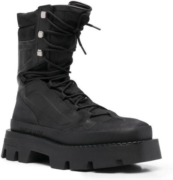 MISBHV Ibiza cargo boots Zwart