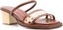 MISCI Sandalen met geweven afwerking Bruin - Thumbnail 2