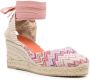 Missoni 70 mm espadrilles met zigzag patroon Beige - Thumbnail 2