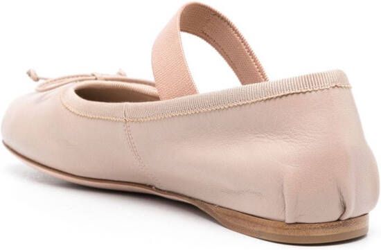 Miu Ballerina's met logopatch Roze