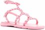 Miu Gladiator sandalen met studs Roze - Thumbnail 2