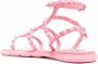 Miu Gladiator sandalen met studs Roze - Thumbnail 3