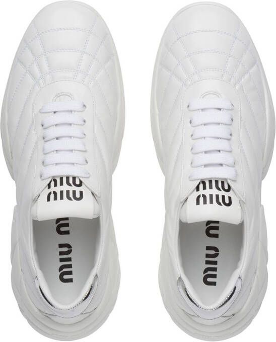 Miu Low-top sneakers Wit