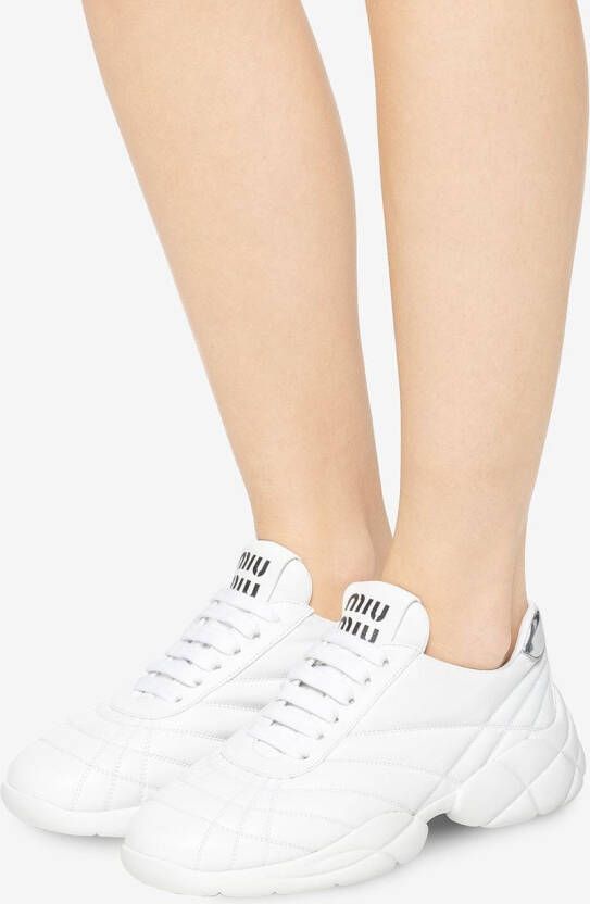 Miu Low-top sneakers Wit