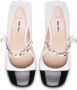 Miu Mary Jane pumps Wit - Thumbnail 4