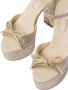 Miu Sandalen verfraaid met kristallen Beige - Thumbnail 4