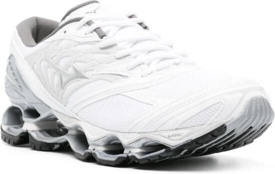 Mizuno Wave Prophecy LS sneakers met mesh Wit