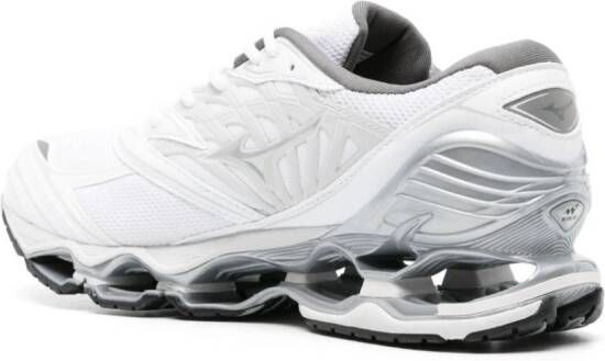 Mizuno Wave Prophecy LS sneakers met mesh Wit