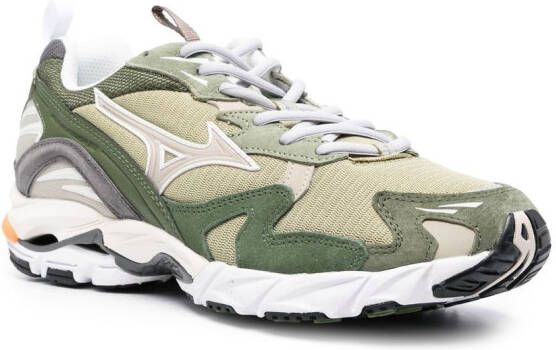 Mizuno Wave Rider 10 low-top sneakers Groen