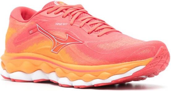 Mizuno Wave Sky 7 sneakers Roze