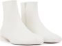 MM6 Maison Margiela Anatomic leren enkellaarzen Wit - Thumbnail 2