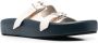 MM6 Maison Margiela Gewatteerde leren sandalen Blauw - Thumbnail 2