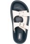 MM6 Maison Margiela Gewatteerde leren sandalen Blauw - Thumbnail 4