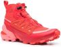 MM6 Maison Margiela X Salomon Cross high-top sneakers Rood - Thumbnail 2