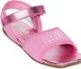 MM6 Maison Margiela Kids Sandalen met nummerprint Roze - Thumbnail 4