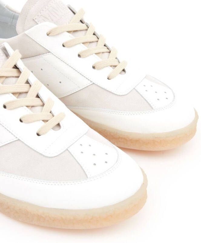 MM6 Maison Margiela 6 Court low-top sneakers Wit